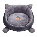 Cama espreguiçadeira de pelúcia para Gatos e Cães