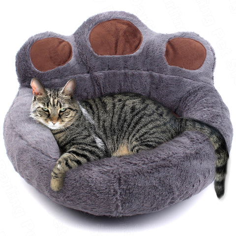 Cama espreguiçadeira de pelúcia para Gatos e Cães